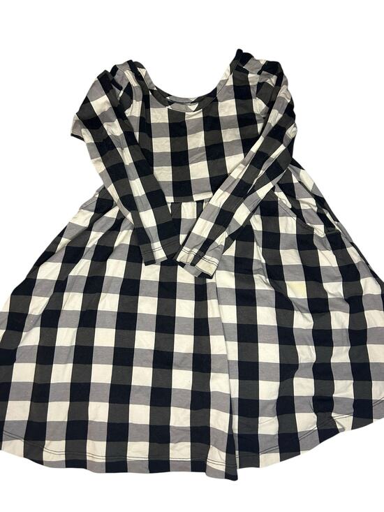 Hanna Andersson Other - Hanna Andersson black plaid dress size 5